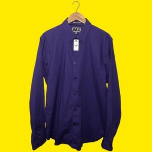 Express Men’s (XL) Purple Dress Shirt